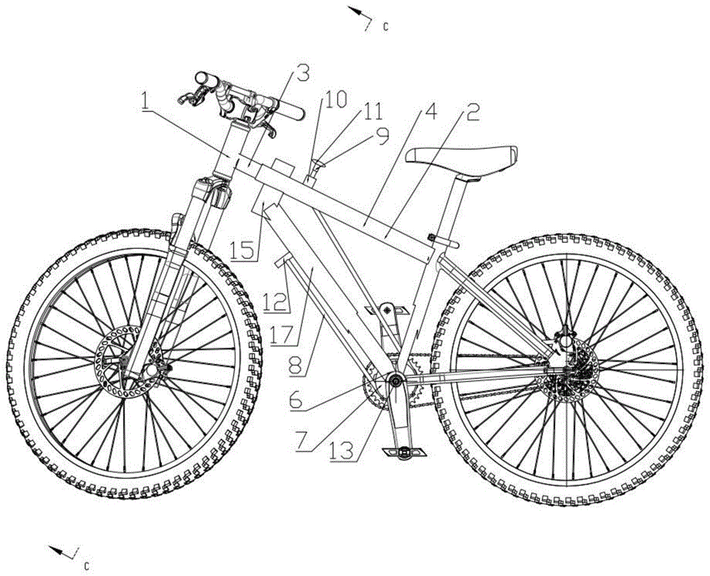 一种全身锻炼自行车的制作方法