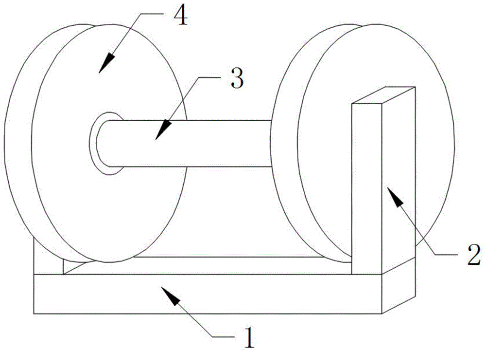 一种可调节式输送机压带轮的制作方法