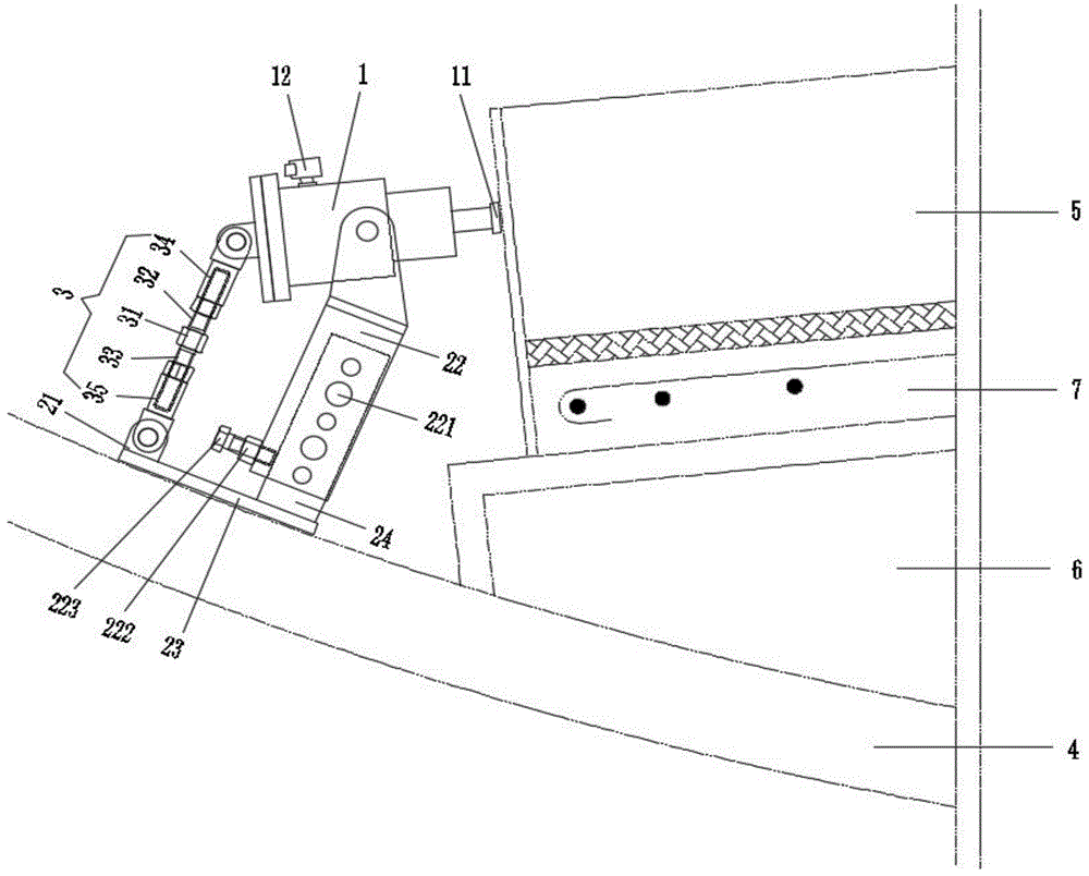 一种地铁浮置板防位移螺旋顶装置的制作方法