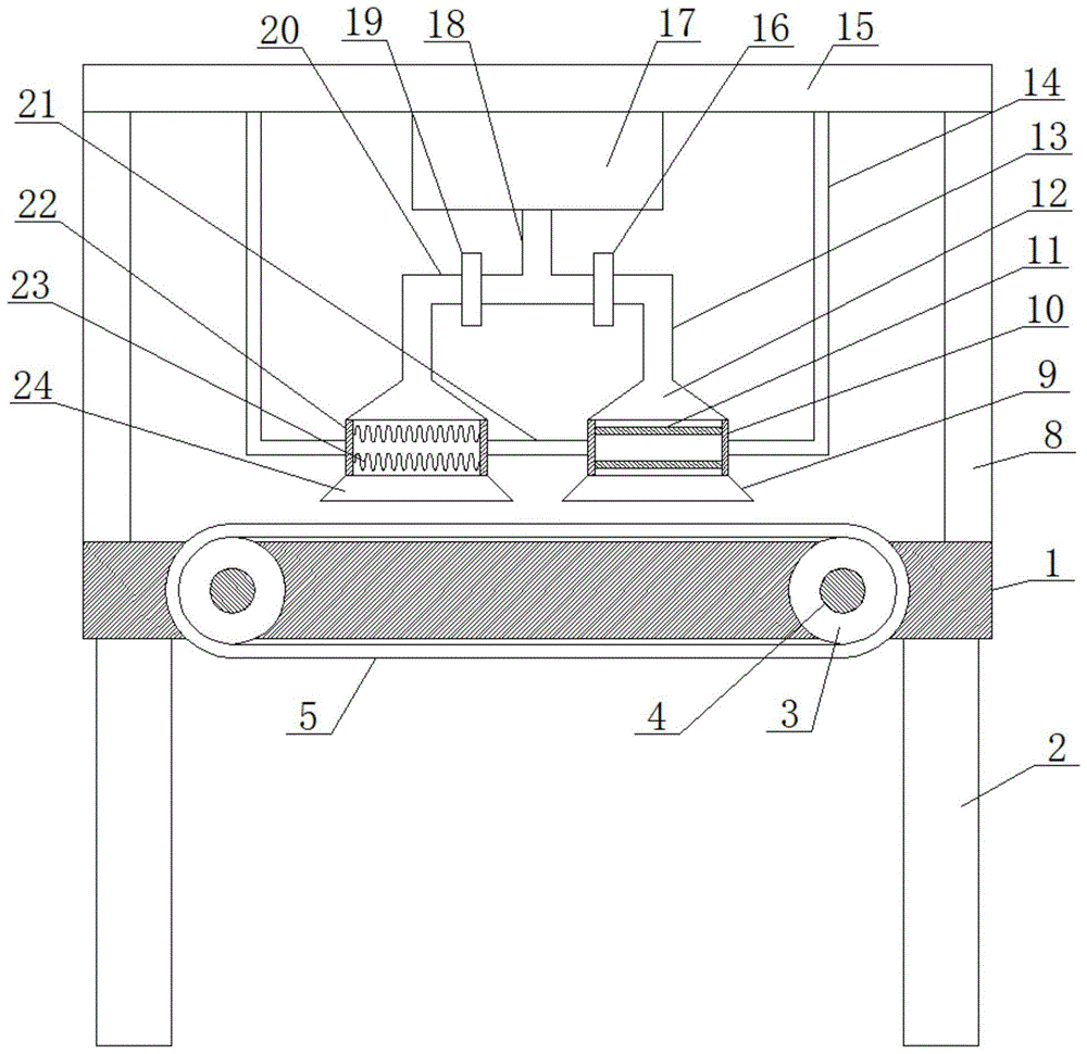 一种纺织品加热加湿装置的制作方法