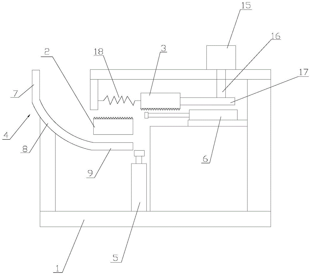 钻尾螺钉加工用搓丝机的制作方法