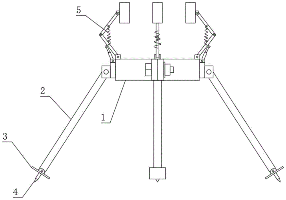 一种园林绿化树木种植辅助固定架的制作方法