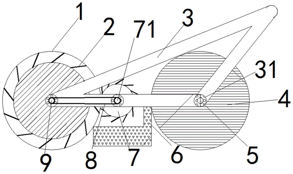 一种公园草地落叶捡拾器的制作方法