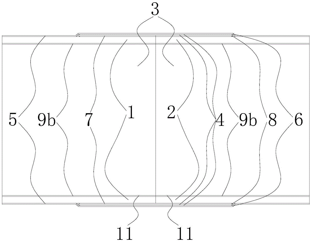 趣味多翻折结构的制作方法