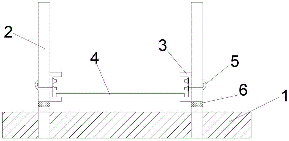 混凝土板面标高及平整度控制装置的制作方法