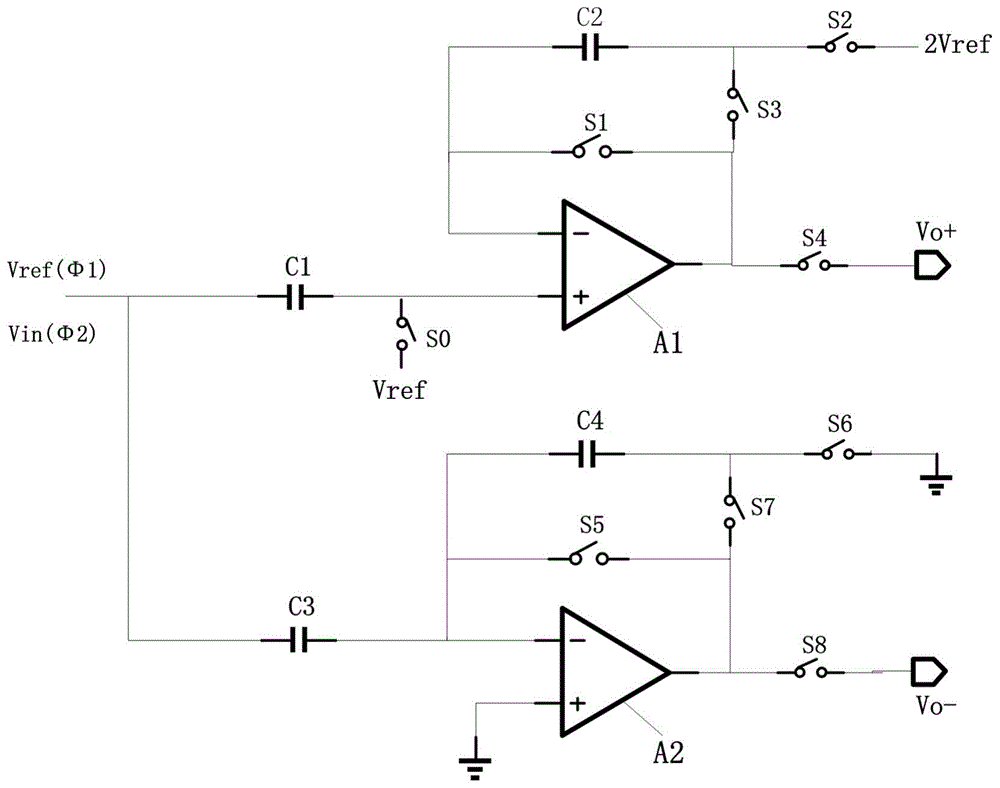 一种开关电容型单端转差分电路的制作方法