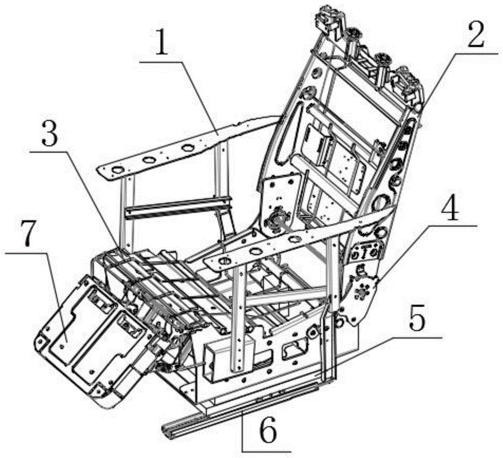 汽车座椅骨架的制作方法