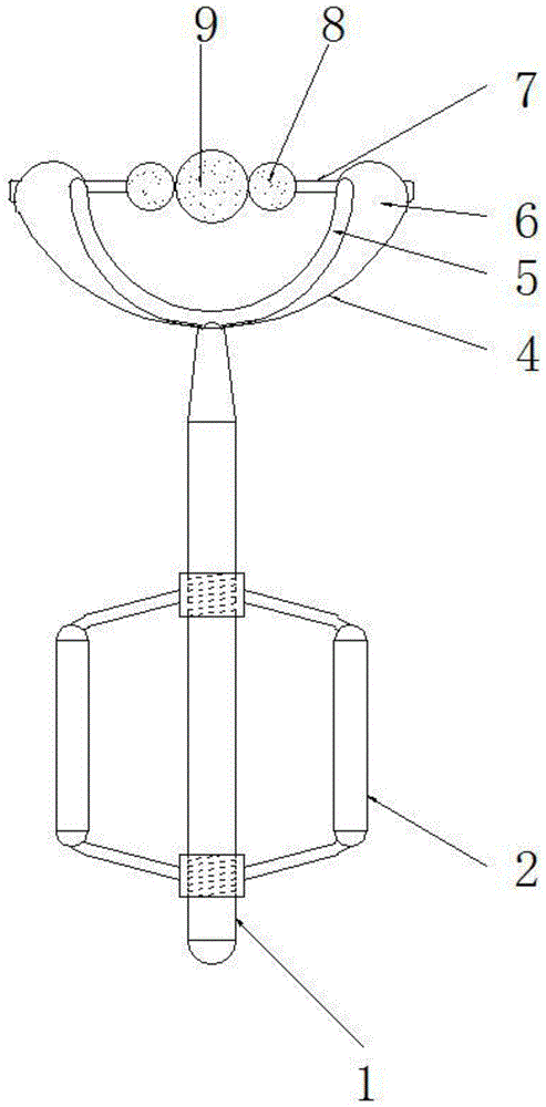 一种儿童语言发声舌根训练器的制作方法