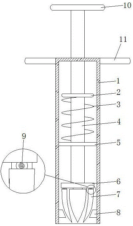 一种肿瘤科用肿瘤标本取样装置的制作方法