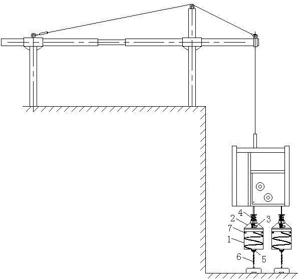 一种吊篮用新型吊锤的制作方法