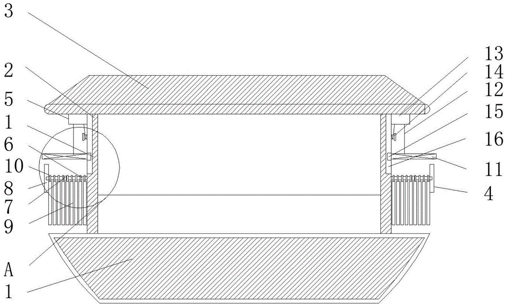 一种方便固定救生衣的船舶的制作方法