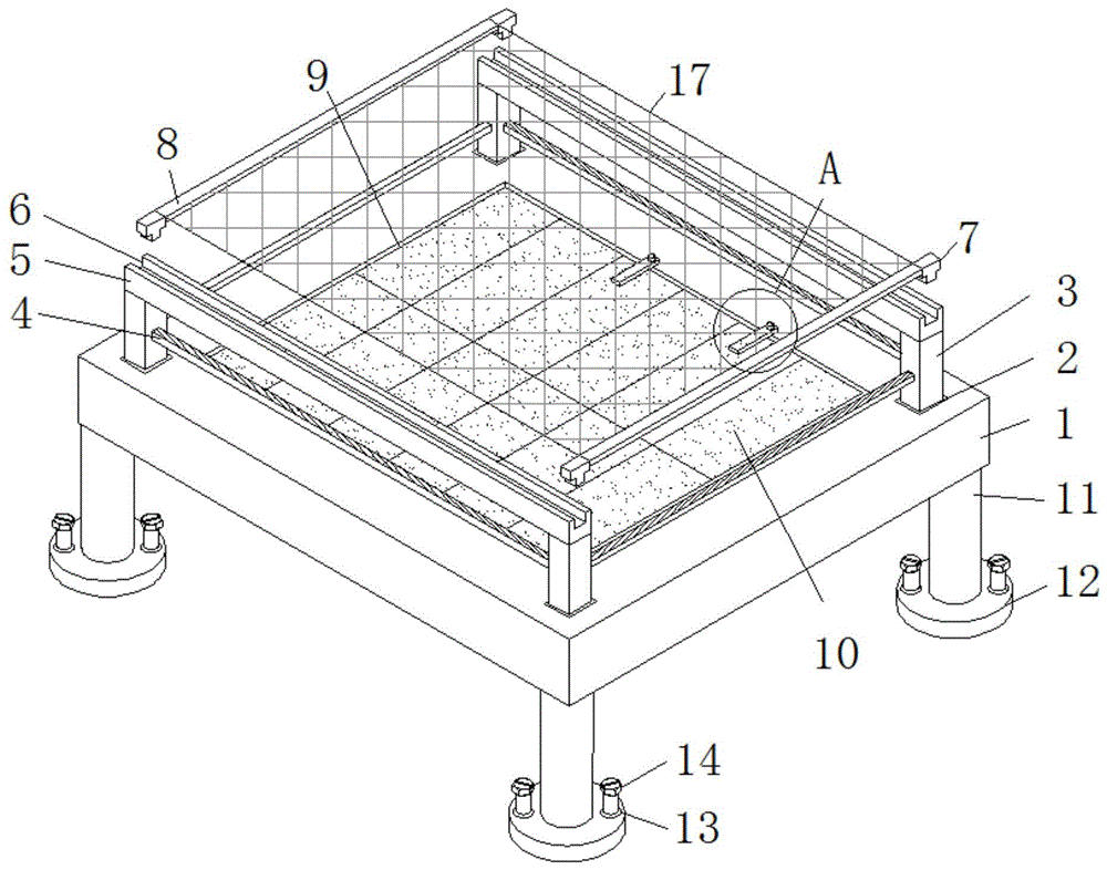 一种太阳能电池板用防护装置的制作方法