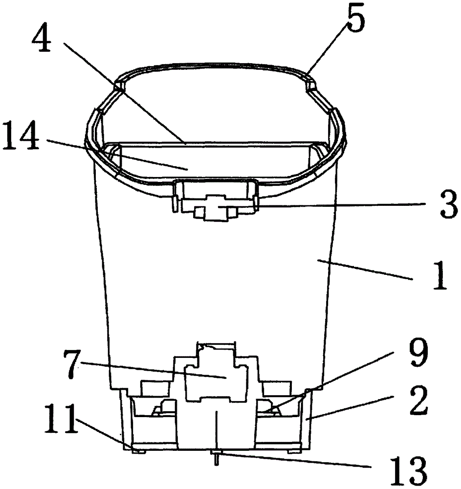 电控中央集成实用座桶的制作方法