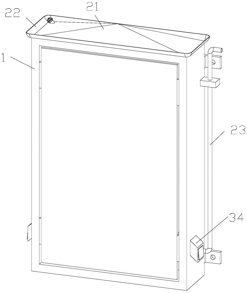 具有防水散热功能的电表计量箱的制作方法