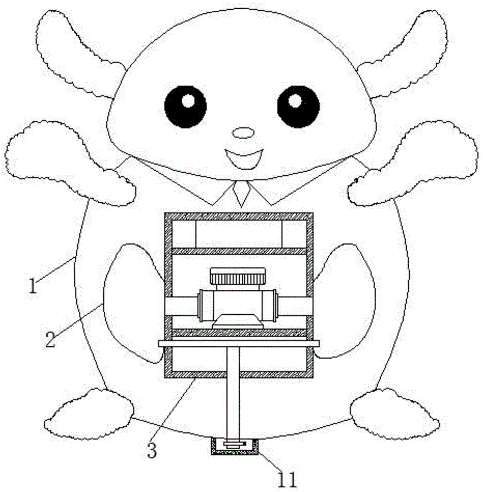 一种能够语音互动的儿童陪伴玩具公仔的制作方法