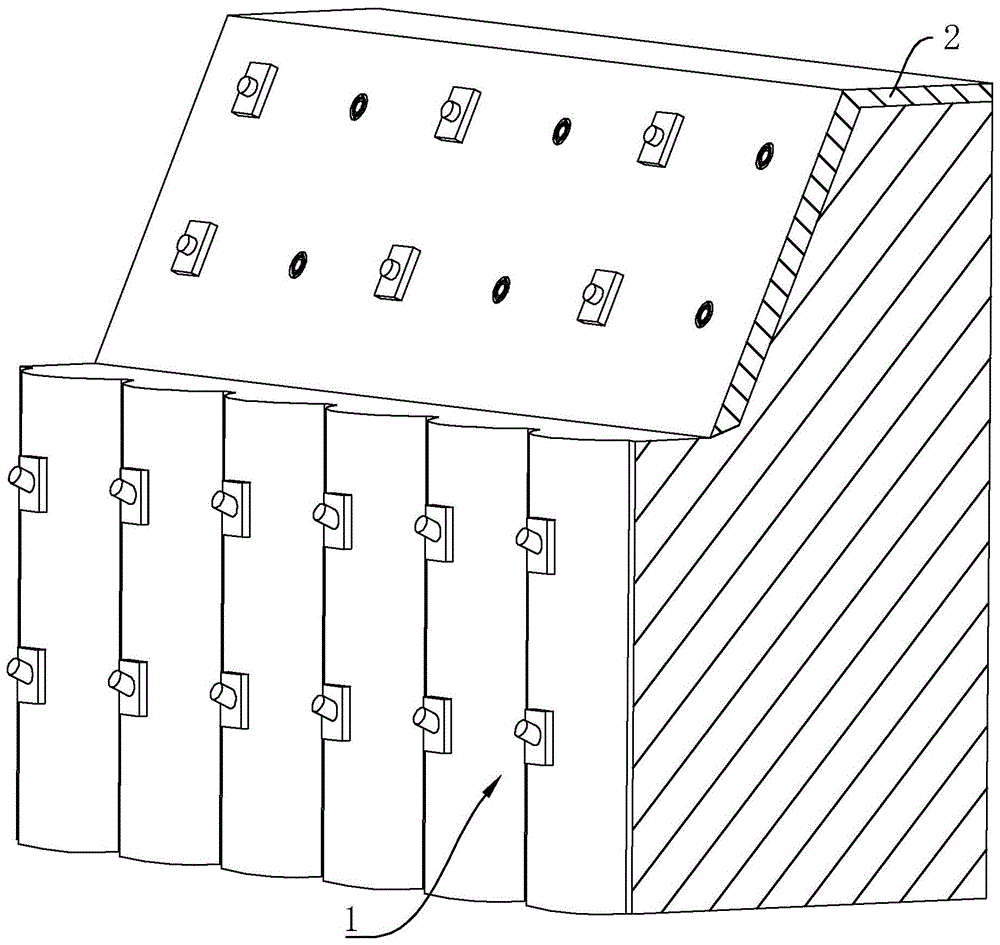 锚拉桩与土钉墙联合支挡结构的制作方法