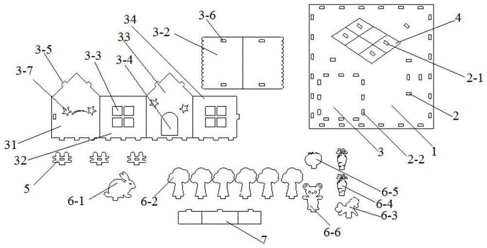 一种儿童智力开发玩具的制作方法