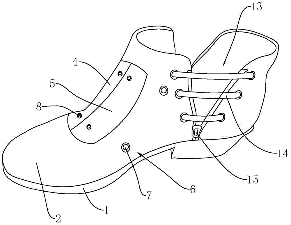 一种透气靴的制作方法