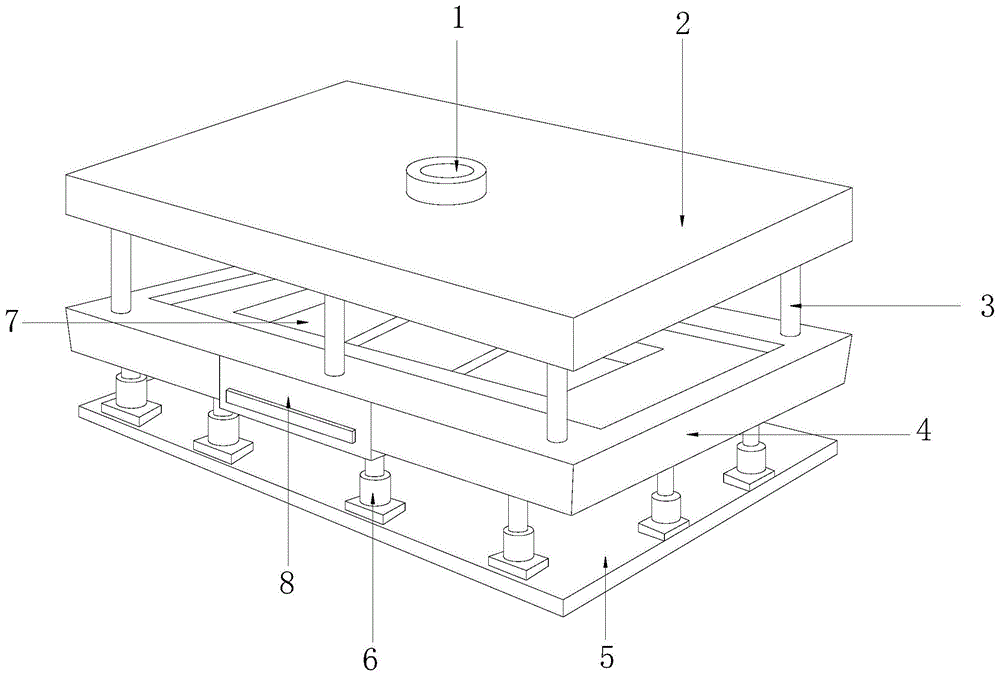 一种拆装方便的注塑模具的制作方法