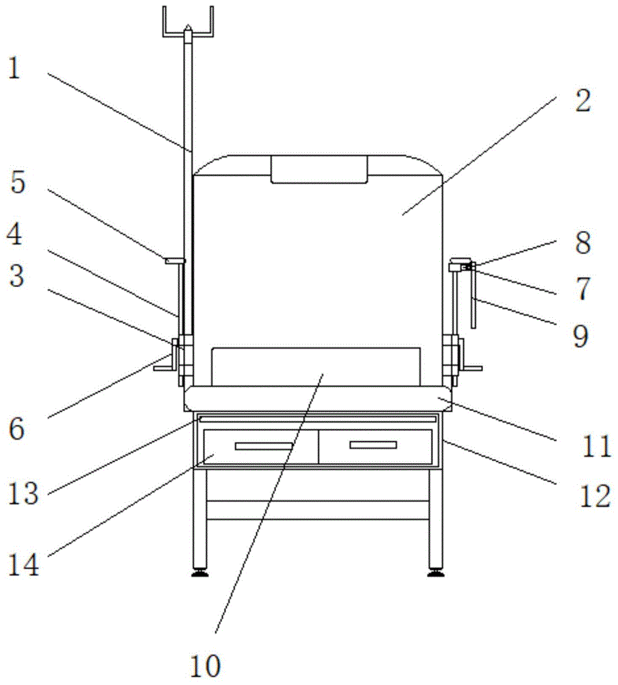 一种输液室用多功能输液椅的制作方法
