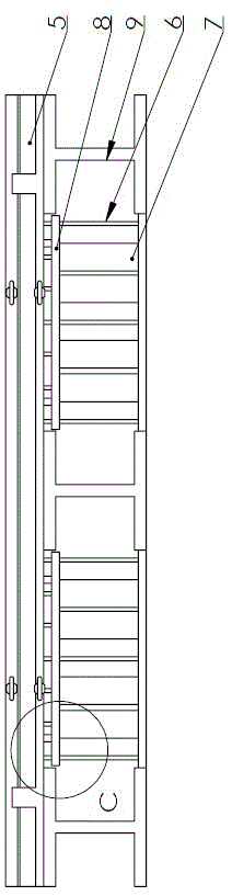 输送机钢带链板成型治具的制作方法