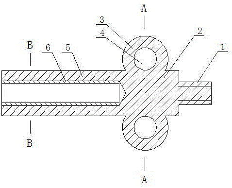 拉力器专用接头的制作方法