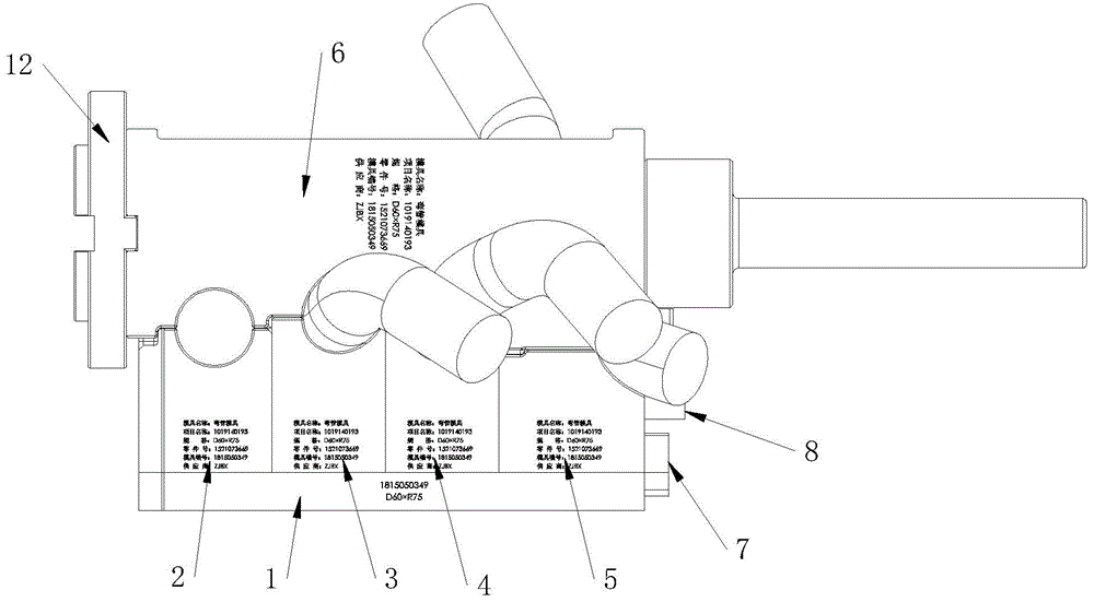 一种弯管模具的制作方法