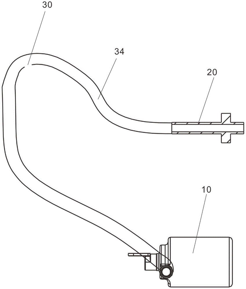 一种马桶防虹吸结构及相应的马桶冲刷组件、马桶的制作方法