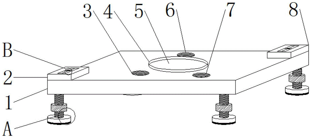 一种建筑工程用水平仪支架的制作方法