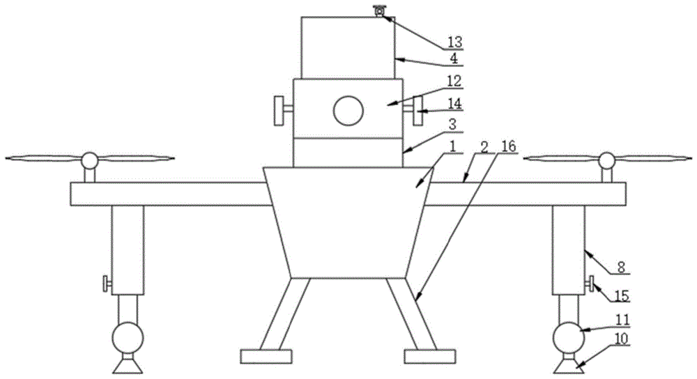 一种新型植保无人机的制作方法