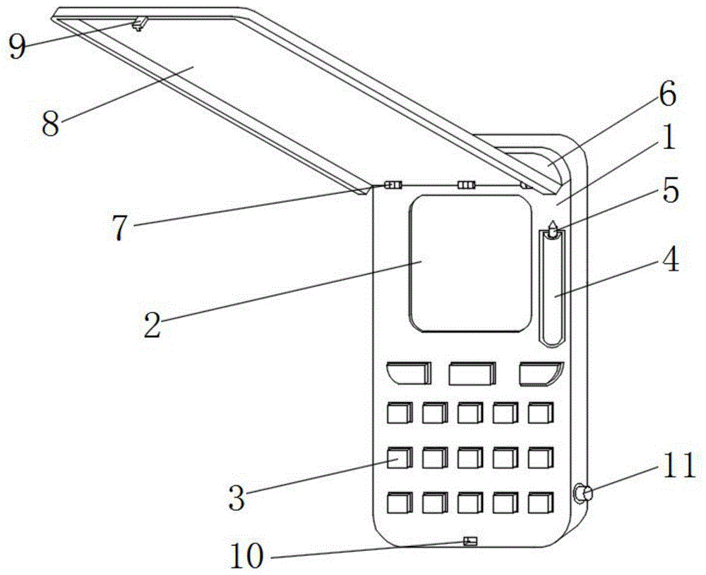 一种便携的手持PDA终端的制作方法