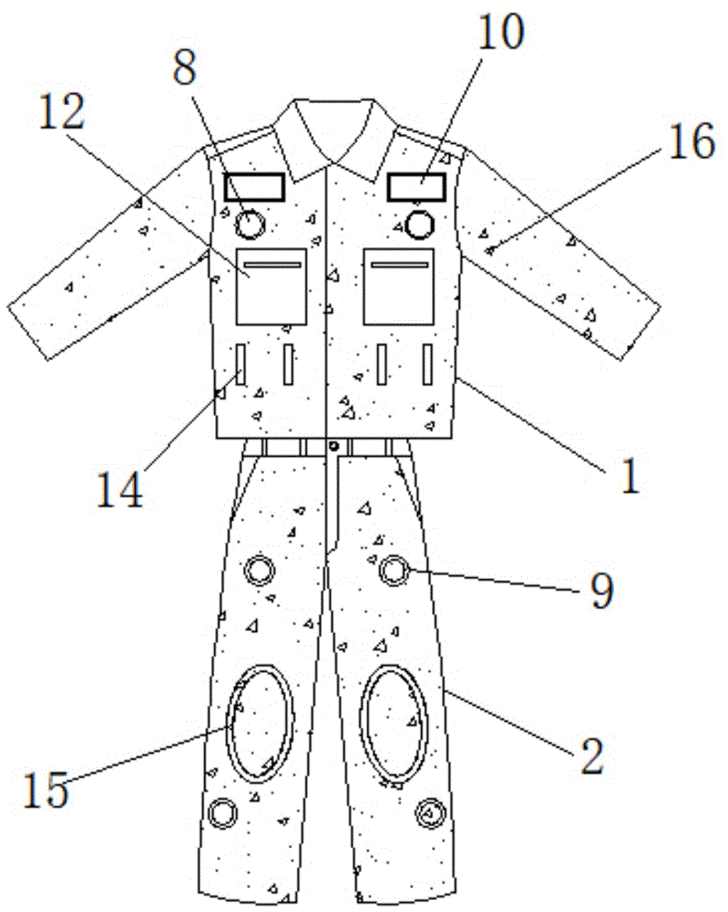 一种具有多层结构的消防员用防护服的制作方法