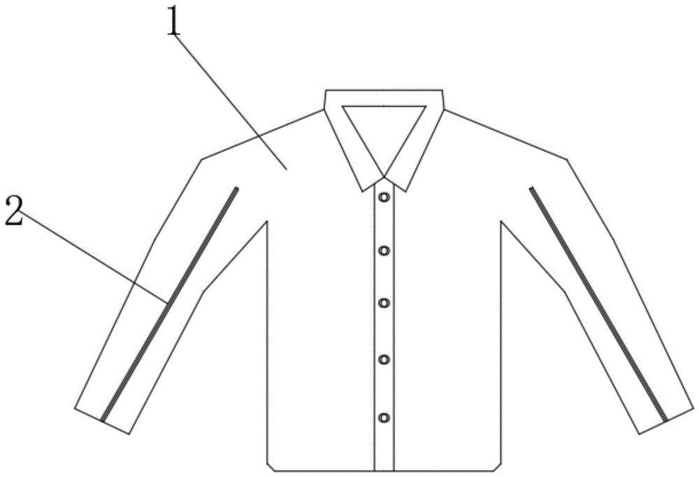 一种医用病号服的制作方法