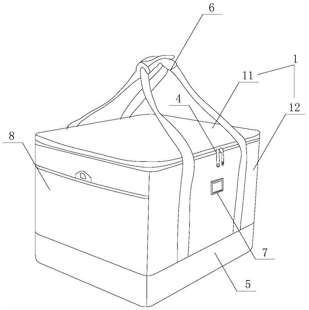 一种冷链冷藏箱包的制作方法