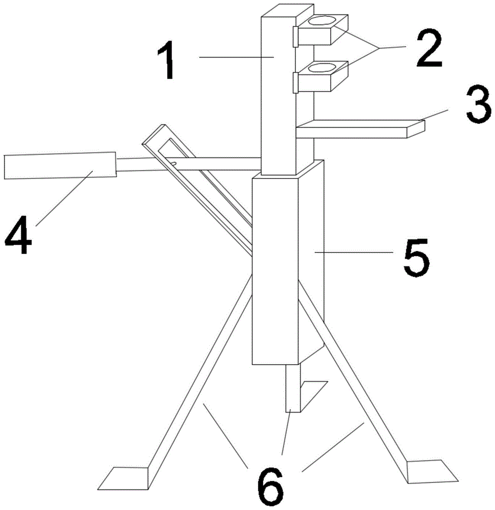 构造柱顶部植筋固定装置的制作方法