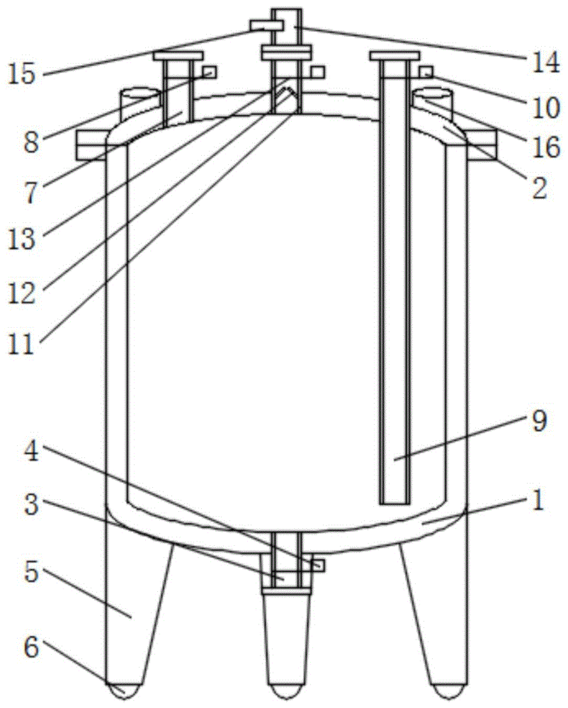 一种中间体周转桶的制作方法