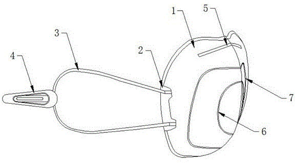 一种新型夹扣式佩戴口罩的制作方法