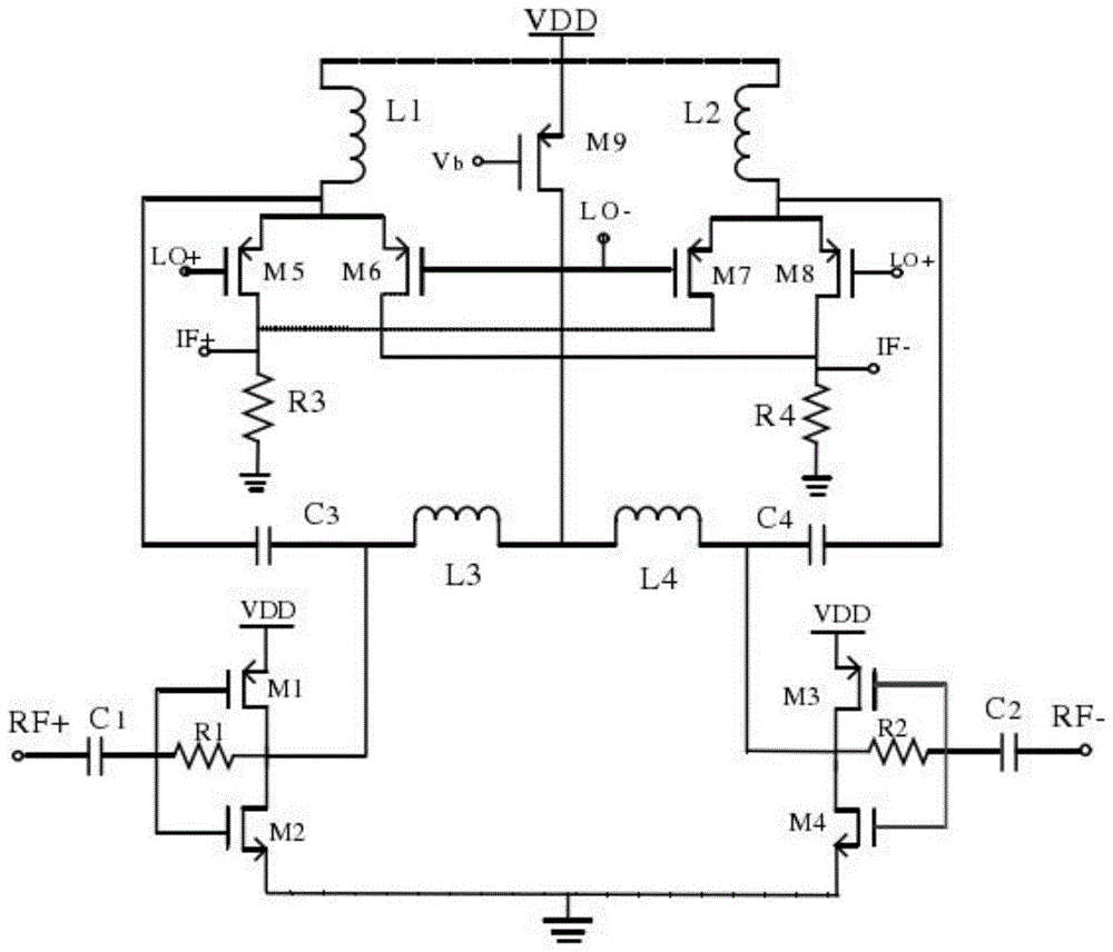 一种应用于远程控制系统的混频器电路及射频标签电路的制作方法