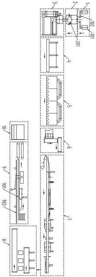 一种真空保温板自动生产线的制作方法