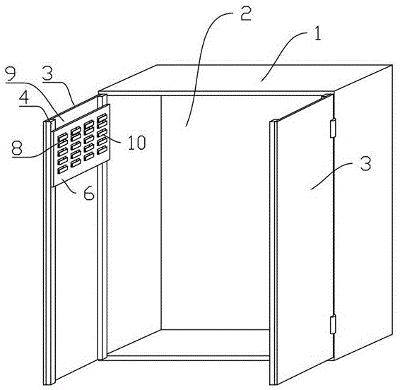 一种具有拆卸式工具板的工具柜的制作方法