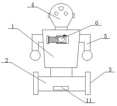 一种仿真互动机器人玩具的制作方法