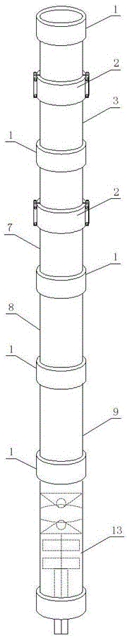 高效井筒内防垢装置的制作方法