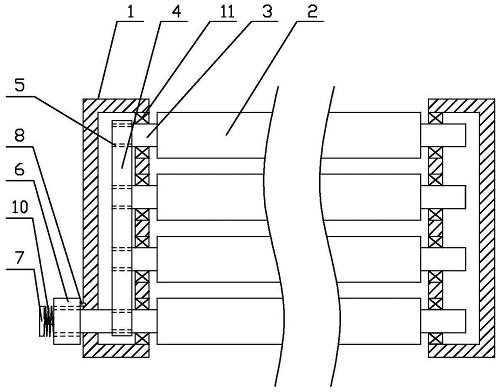 一种新型园林长椅的制作方法