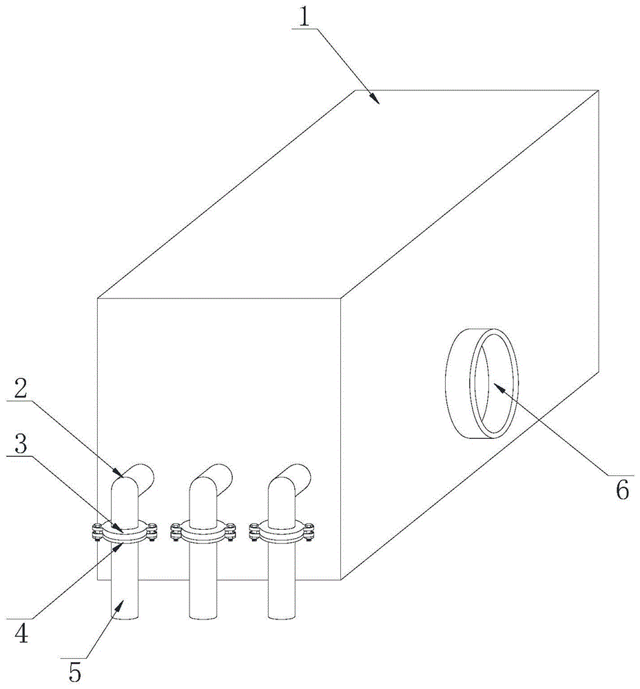 船舶独立式烟囱油雾箱的制作方法