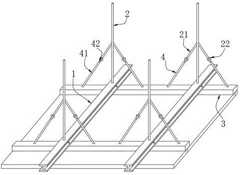 一种可增加安装稳定性的吊顶结构的制作方法