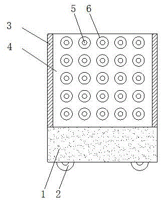 一种纺织机用辅助纺织纱架的制作方法