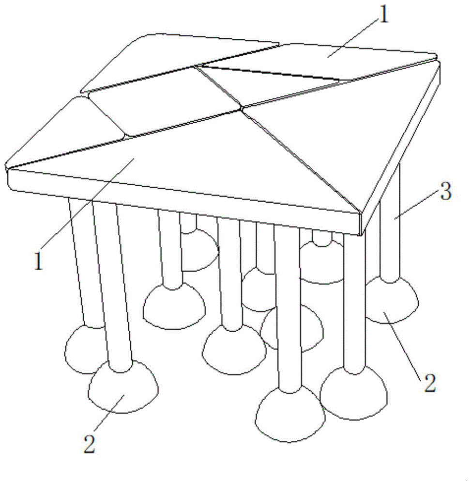 一种七巧玩具凳的制作方法