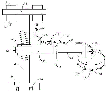 框绞机模具冷却装置的制作方法