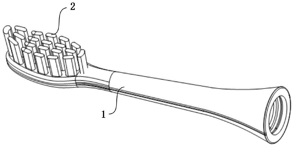 一种刷头及牙刷的制作方法