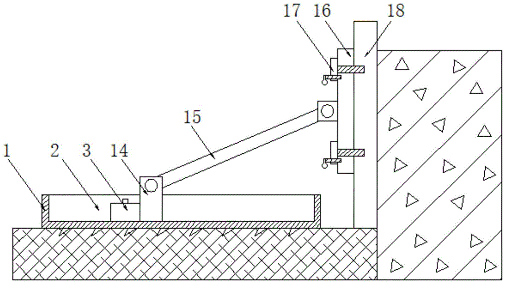 一种建设工程用地基加固模板的制作方法